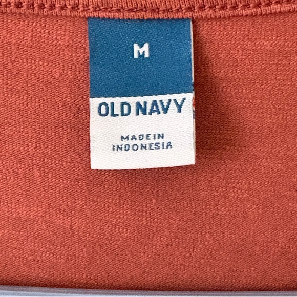 TWO Old Navy Blue and Orange Tiered Ruffled Sundress - Picture 5 of 6